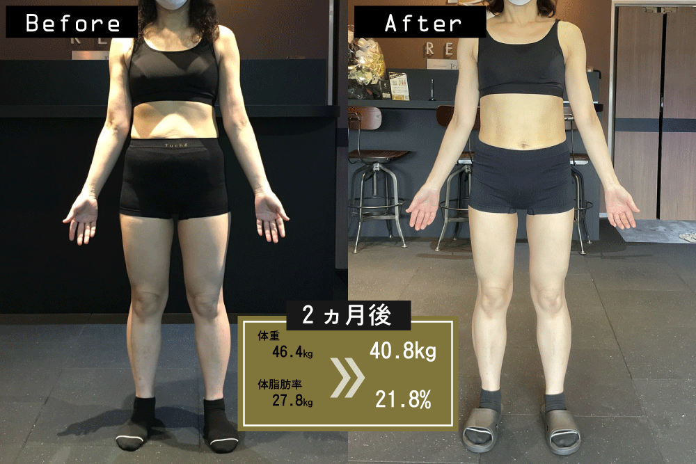 【Before/After】40代女性 運動経験なし！Fさんにインタビュー